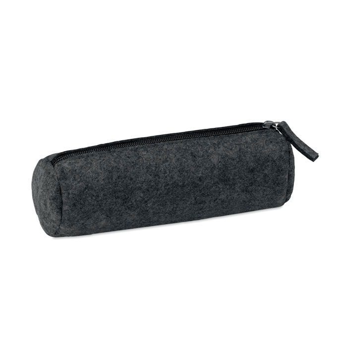 Felt zippered pencil case-Stone grey-Tasmania-australia-3