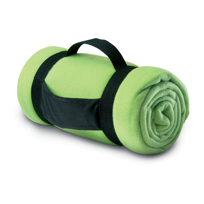 Fleece blanket-Lime-Tasmania-australia-1