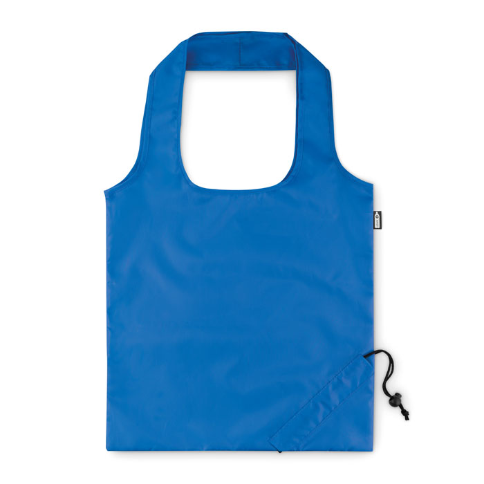 Foldable RPET shopping bag-ROYAL BLUE-Tasmania-australia-1