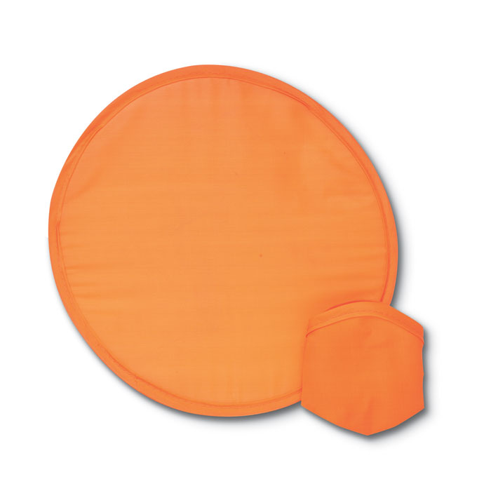 Foldable frisbee in pouch-Orange-Tasmania-australia-1