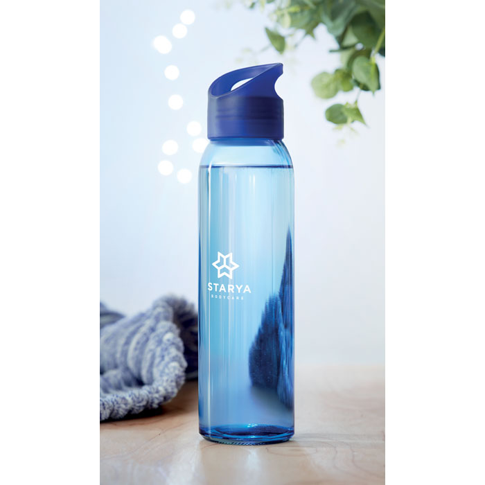 Glass bottle 470ml-ROYAL BLUETasmania-australia-2