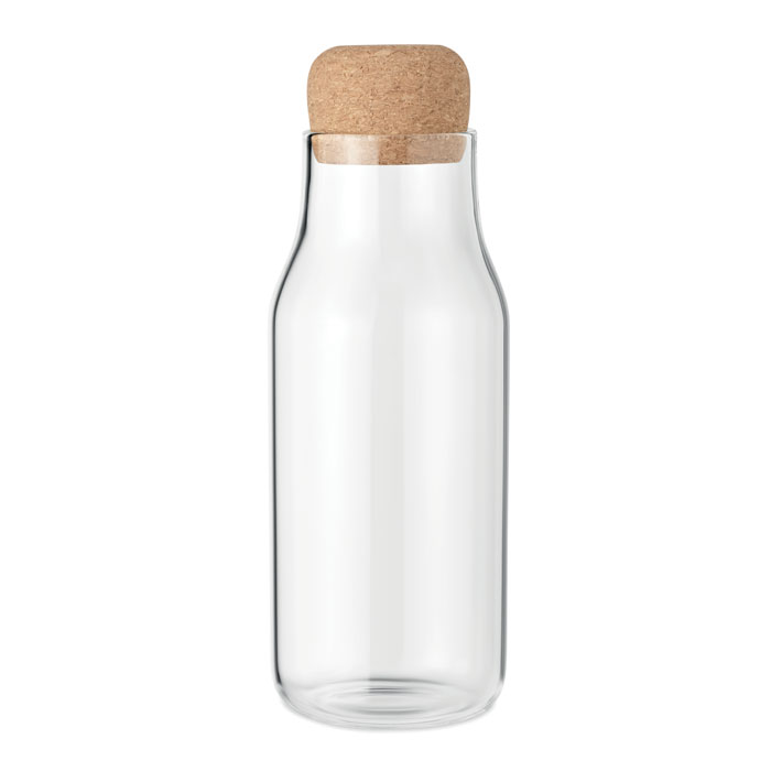Glass bottle cork lid 600 ml-Transparent -Tasmania-australia-1