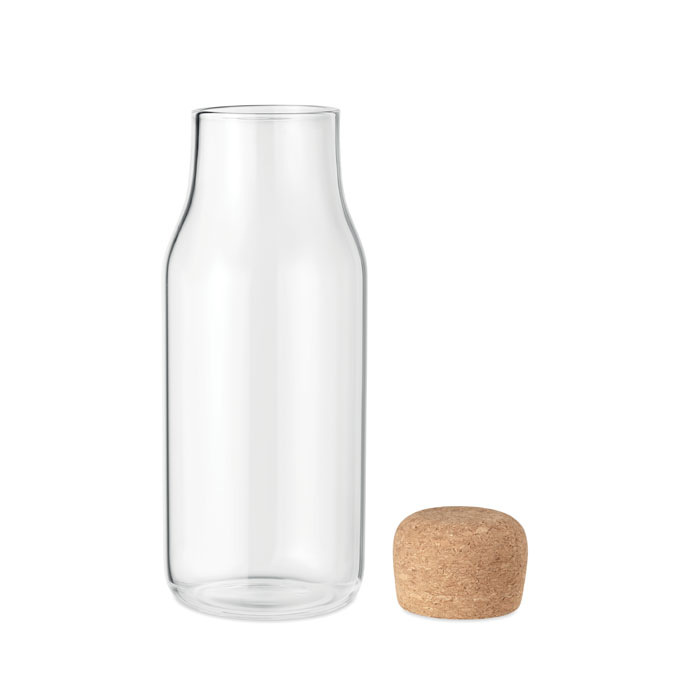 Glass bottle cork lid 600 ml-Transparent -Tasmania-australia-4