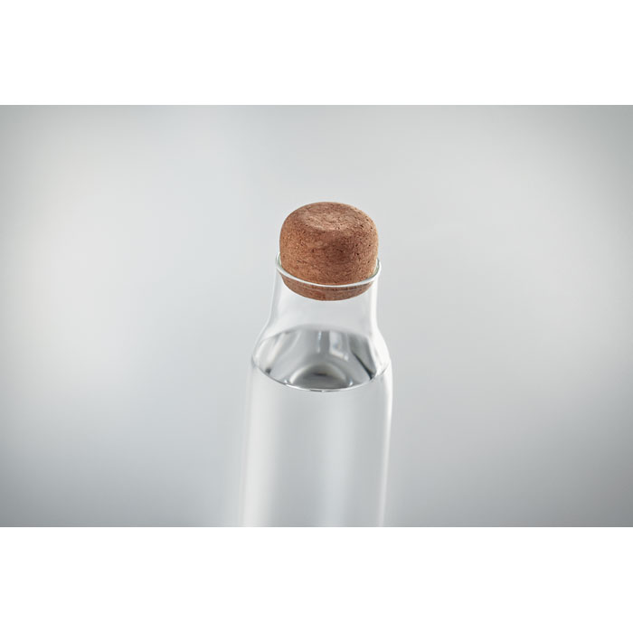 Glass bottle cork lid 600 ml-Transparent -Tasmania-australia-6
