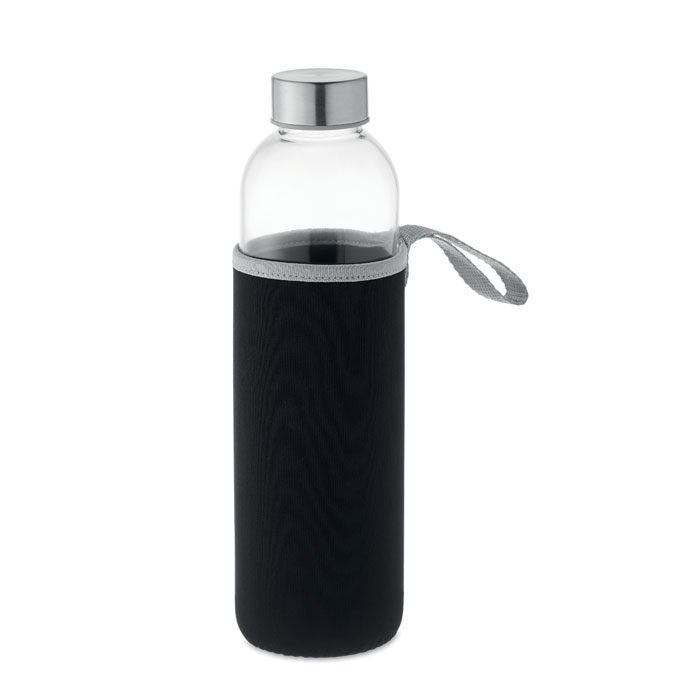 Glass bottle in pouch 750ml-Black-Tasmania-australia-1