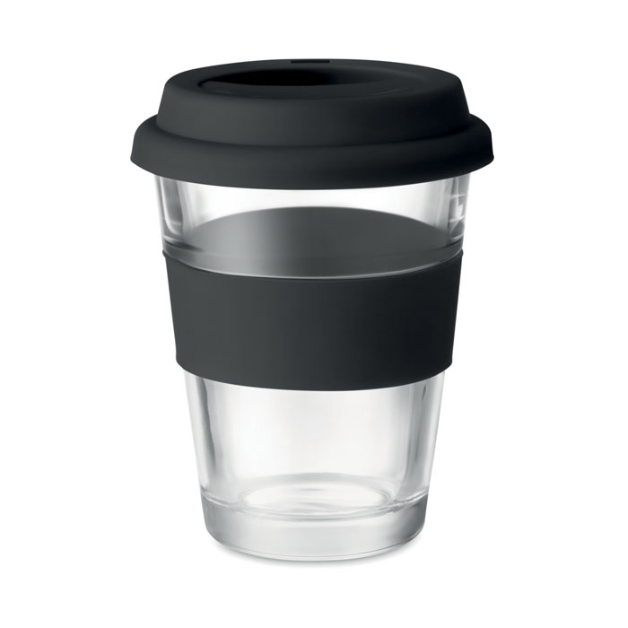 Glass tumbler 350 ml-Black-Tasmania-australia-2 Glass tumbler 350 ml-Black-Tasmania-australia-2