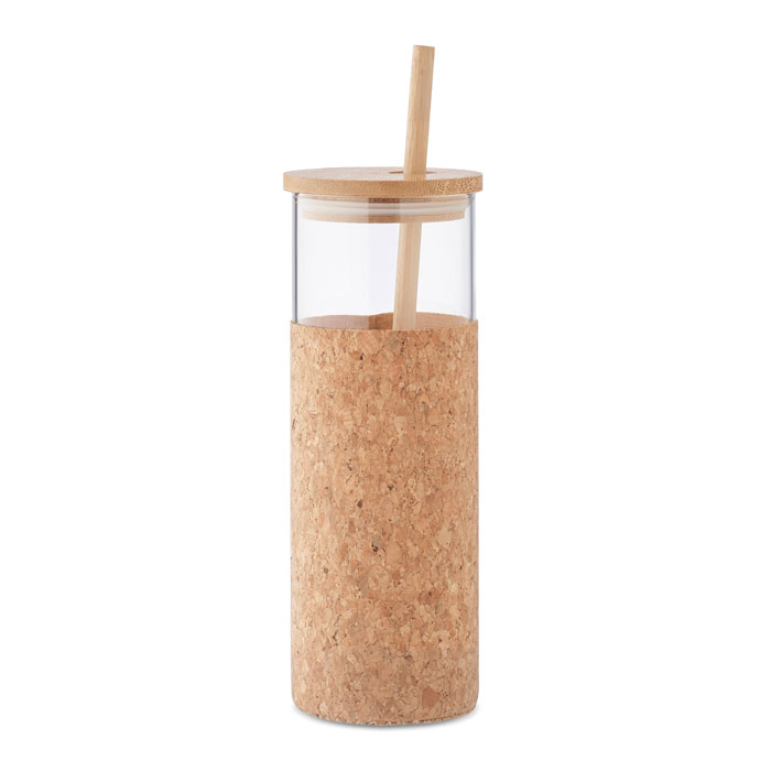 Glass tumbler sleeve 450 ml-beige -Tasmania-australia-1