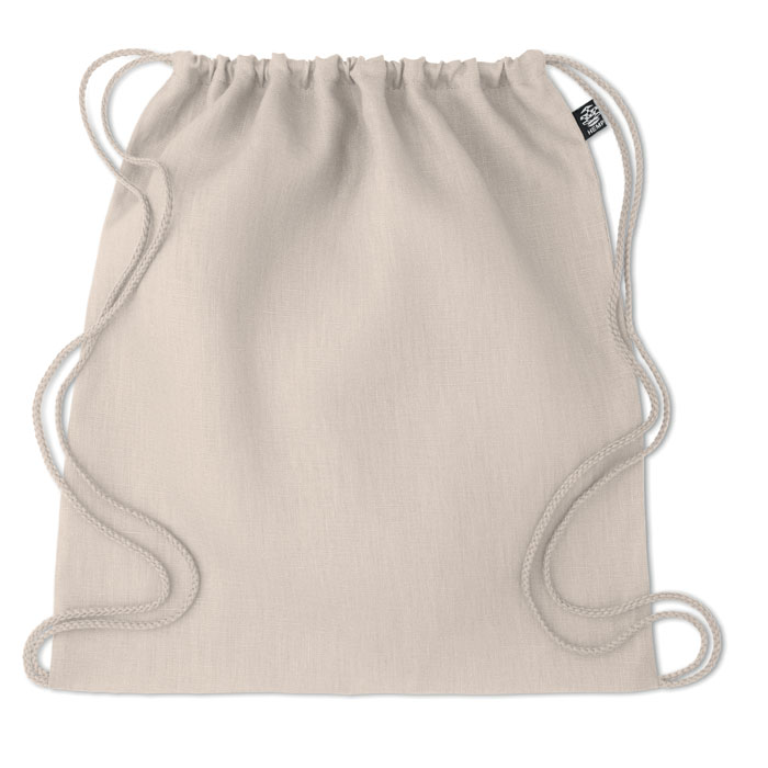 Hemp Drawstring bag 200gr m2-beige-Tasmania-australia-1