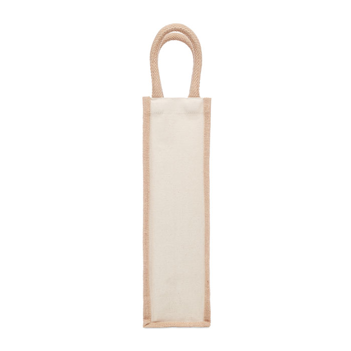 Jute Wine bag for one bottle -Beige-Tasmania-australia-3 Jute Wine bag for one bottle -Beige-Tasmania-australia-3
