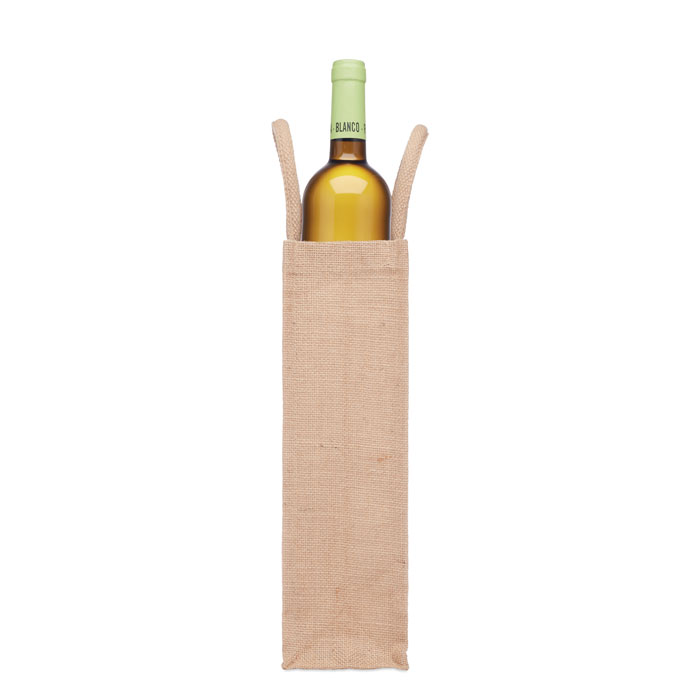Jute Wine bag for one bottle -Beige-Tasmania-australia-6 Jute Wine bag for one bottle -Beige-Tasmania-australia-6