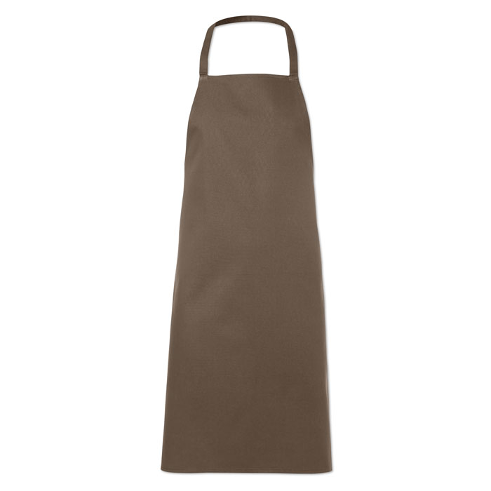 Kitchen apron in cotton -Taupe-Tasmania-australia-3