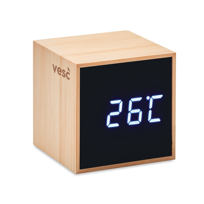 LED alarm clock bamboo casing-Wood-Tasmania-australia-2