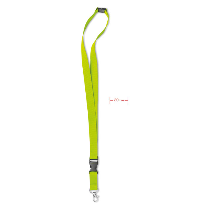 Lanyard with metal hook-Lime-Tasmania-australia-1