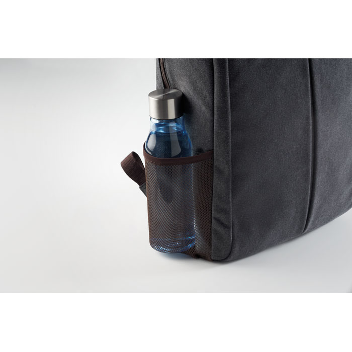 Laptop backpack in canvas-Black-Tasmania-australia-5