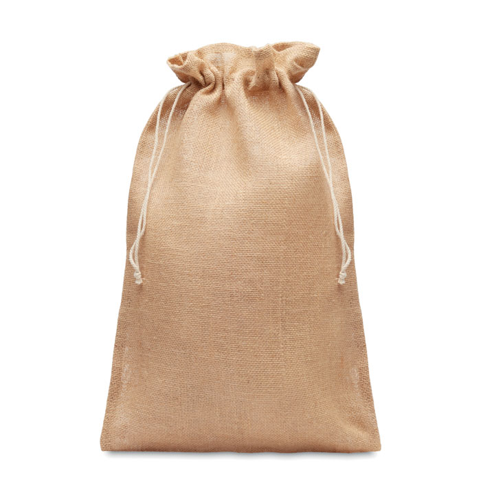 Large jute gift bag 30x47 cm-Beige-Tasmania-australia-1