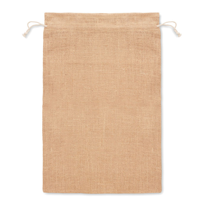 Large jute gift bag 30x47 cm-Beige-Tasmania-australia-3