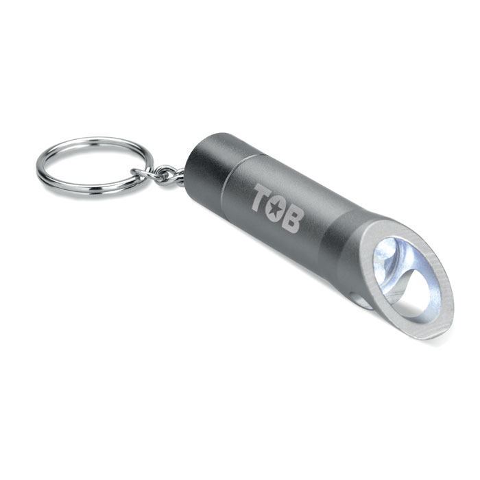 Metal torch key ring-Stone Grey -Tasmania-australia-2 Metal torch key ring-Stone Grey -Tasmania-australia-2