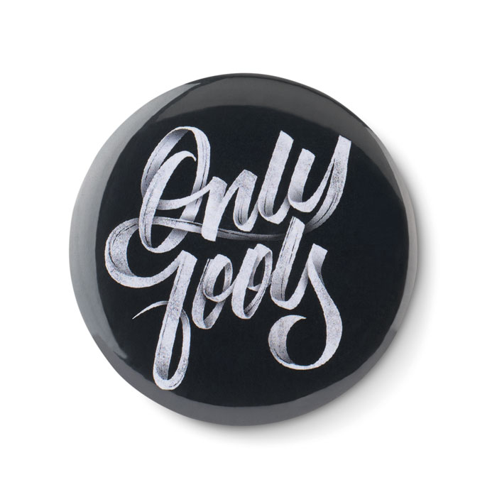 Mirror button metal-Matt silver-Tasmania-australia-2