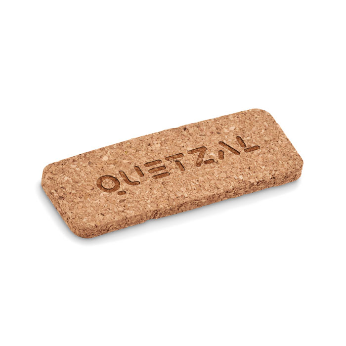 Name tag holder in cork-Beige-Tasmania-australia-2
