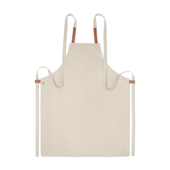 Organic cotton apron -Beige-Tasmania-australia-4