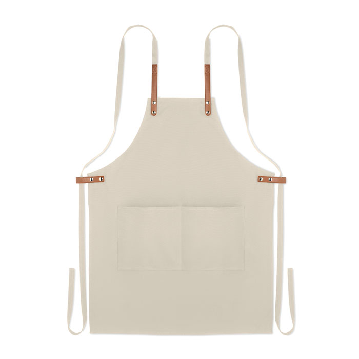 Organic cotton apron -Beige-Tasmania-australia-5