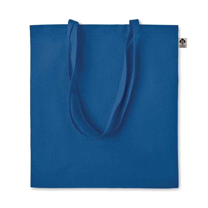 Organic cotton shopping bag-Royal blue-Tasmania-australia-1