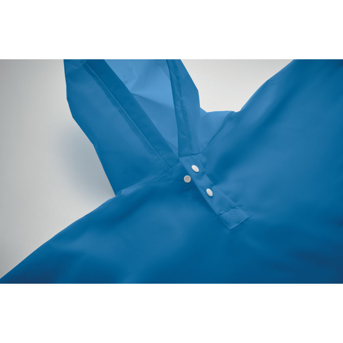 PEVA kid raincoat with hood-Blue-Tasmania-australia-3