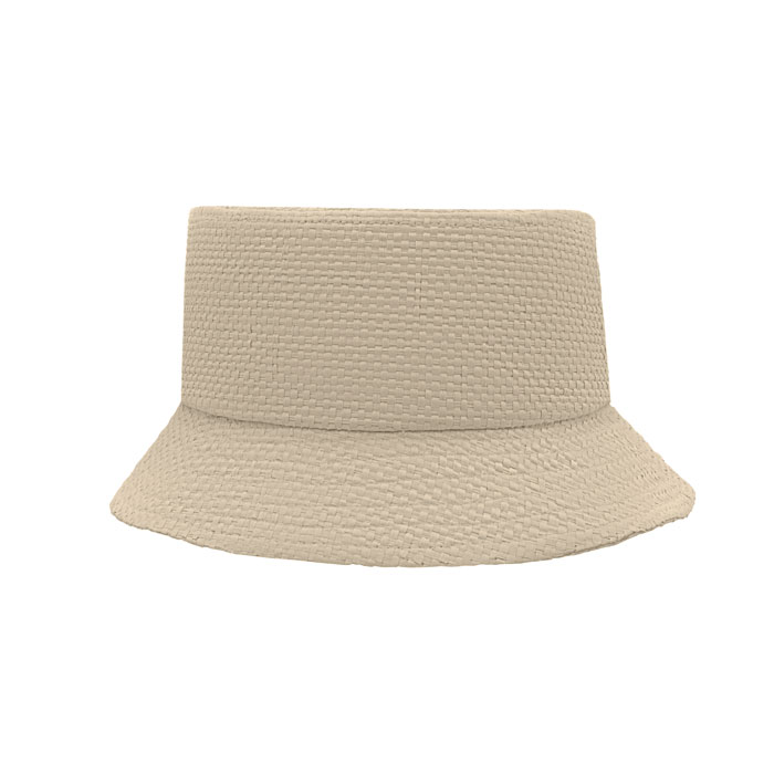 Paper straw bucket hat-beige-Tasmania-australia-3