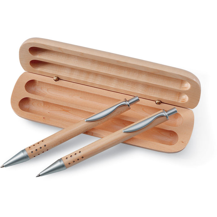 Pen gift set in wooden box-Wood-Tasmania-australia-1