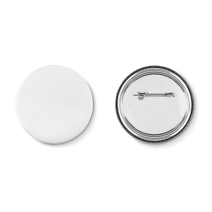 Pin button-Matt silver-Tasmania-australia-1