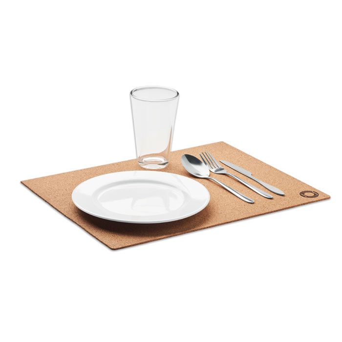 Placemat in cork-Beige-Tasmania-australia-3 Placemat in cork-Beige-Tasmania-australia-3