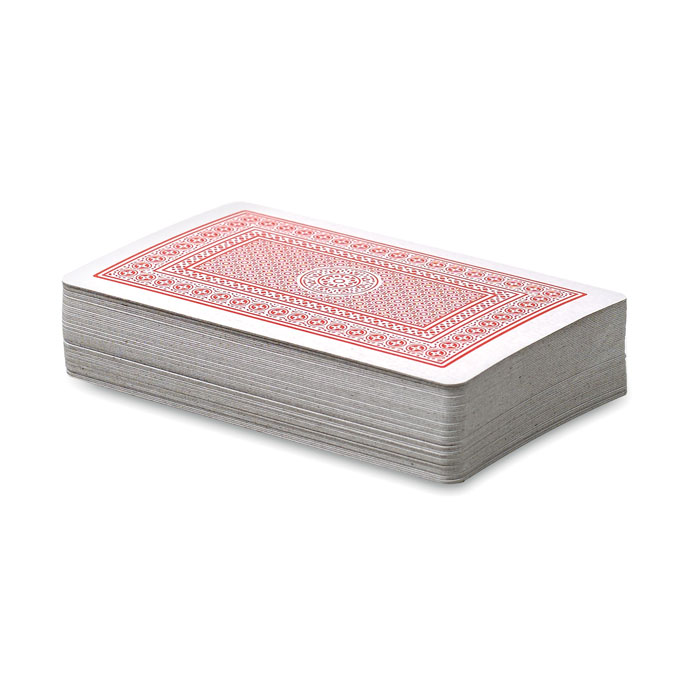 Playing cards in PP case-Red-Tasmania-australia-2