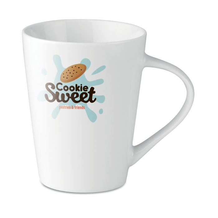 Porcelain conic mug 250 ml-White-Tasmania-australia-2 Porcelain conic mug 250 ml-White-Tasmania-australia-2