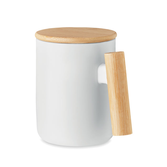 Porcelain mug with lid 380 ml-White-Tasmania-australia-1 Porcelain mug with lid 380 ml-White-Tasmania-australia-1