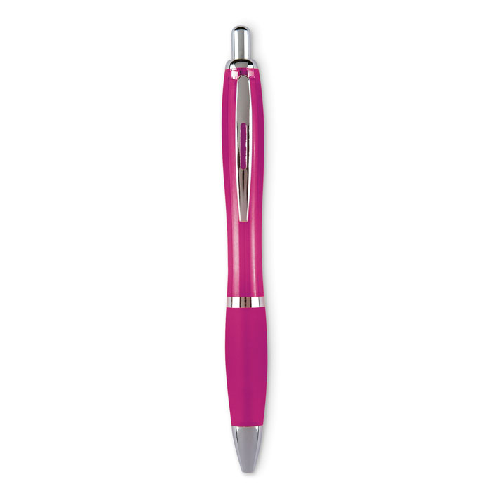 Push button ball pen-FUCHSIA-Tasmania-australia-1 Push button ball pen-FUCHSIA-Tasmania-australia-1