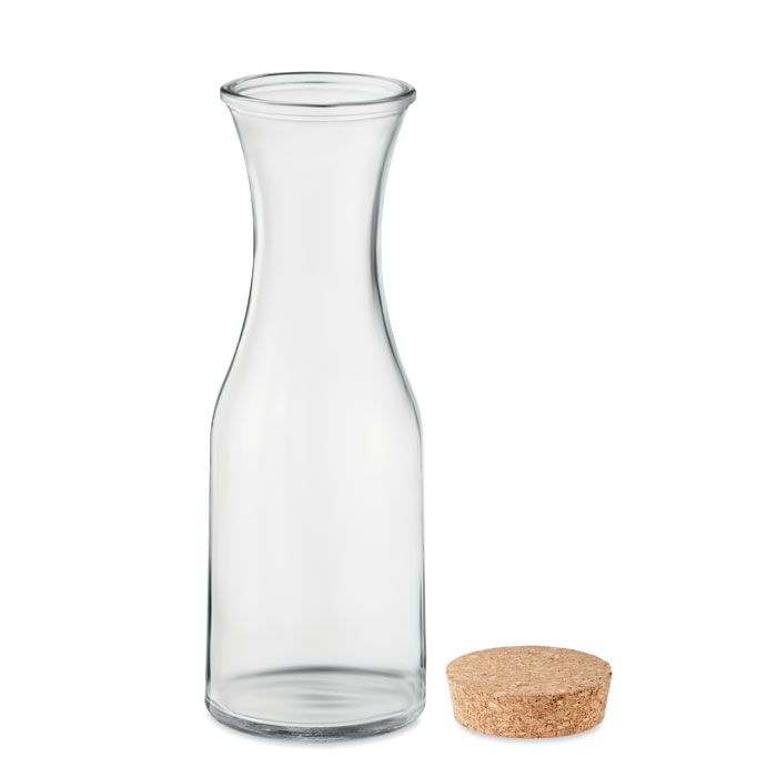 Recycled glass carafe 1L-Transprent-Tasmania-australia-4
