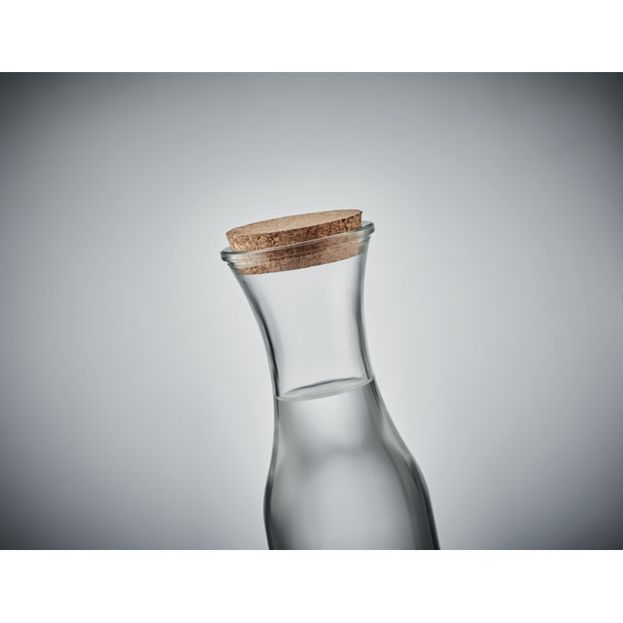 Recycled glass carafe 1L-Transprent-Tasmania-australia-7