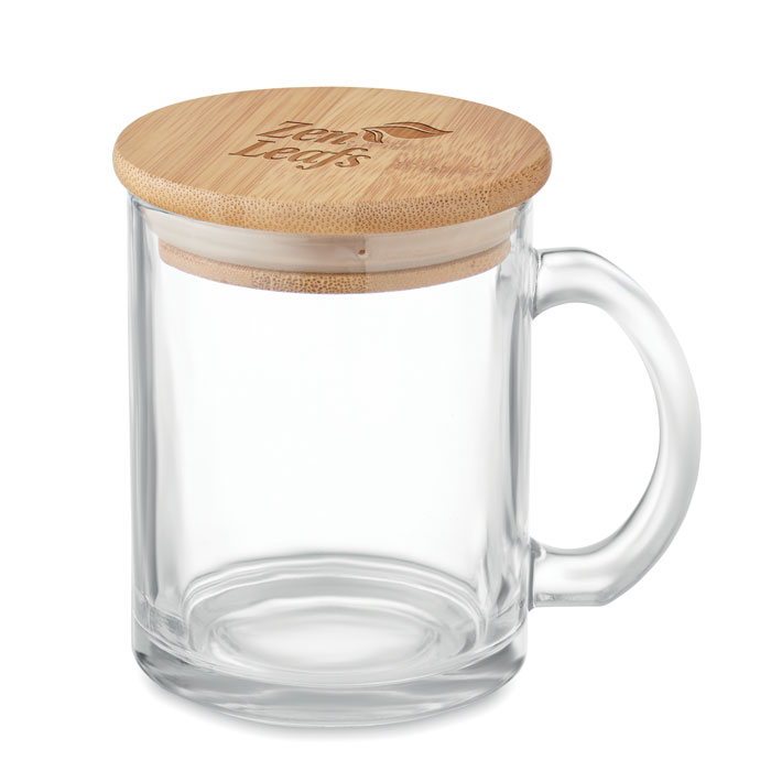Recycled glass mug 300 ml-Transparent -Tasmania-australia-2