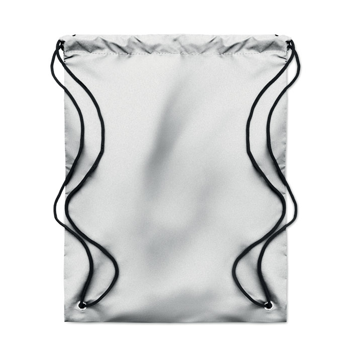 Reflective drawstring bag -Silver-Tasmania-australia-5