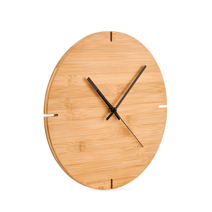 Round shape bamboo wall clock-Wood-Tasmania-australia-3