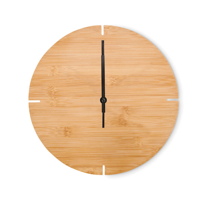 Round shape bamboo wall clock-Wood-Tasmania-australia-6