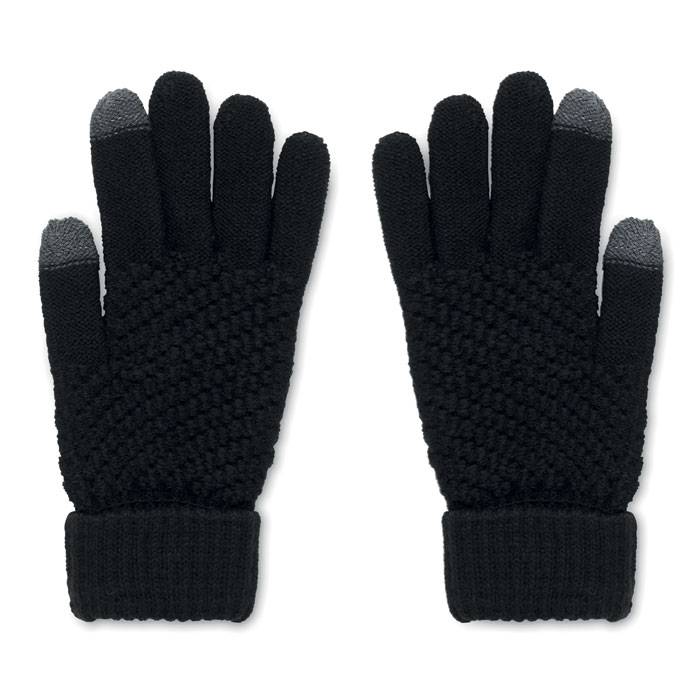 Rpet tactile gloves-Black-Tasmania-australia-3