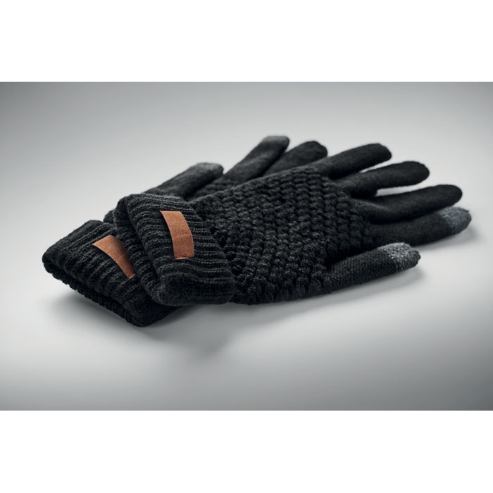 Rpet tactile gloves-Black-Tasmania-australia-4