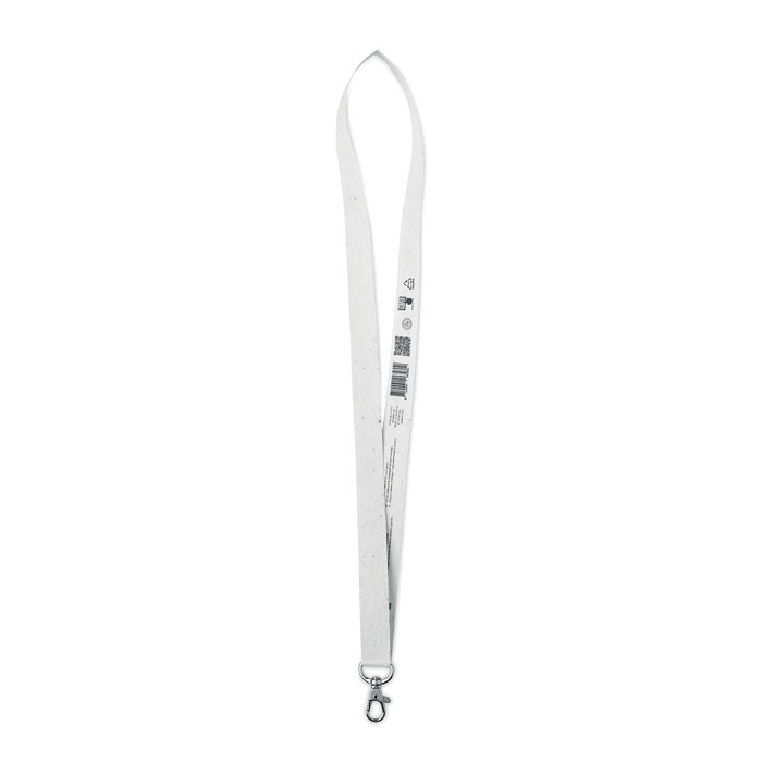 Seed paper lanyard-White-Tasmania-australia-4