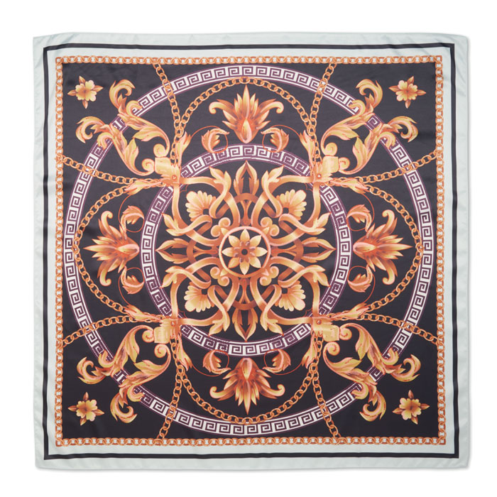 Shawl recycled satin polyester-Gold-Tasmania-australia-2