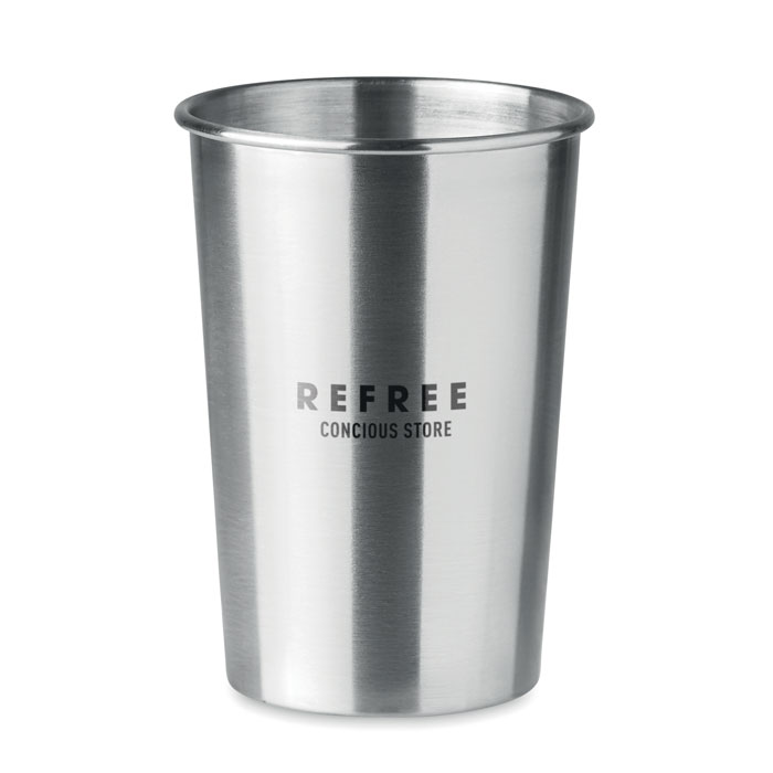 Stainless Steel cup 350ml-Matt Silver-Tasmania-australia-2