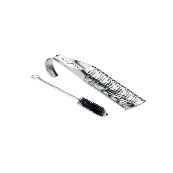 Stainless steel tea infuser-Matt silver-Tasmania-australia-2