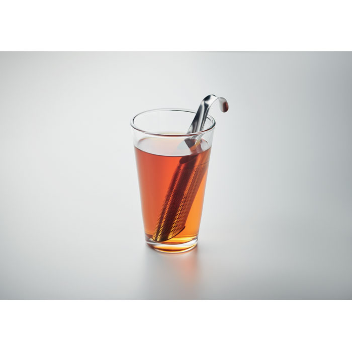 Stainless steel tea infuser-Matt silver-Tasmania-australia-5