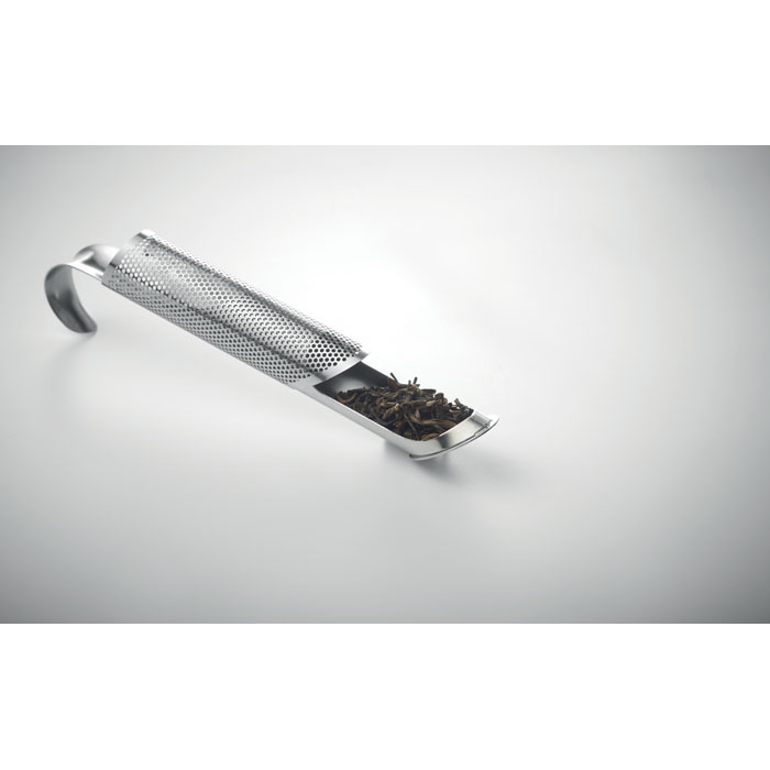 Stainless steel tea infuser-Matt silver-Tasmania-australia-7