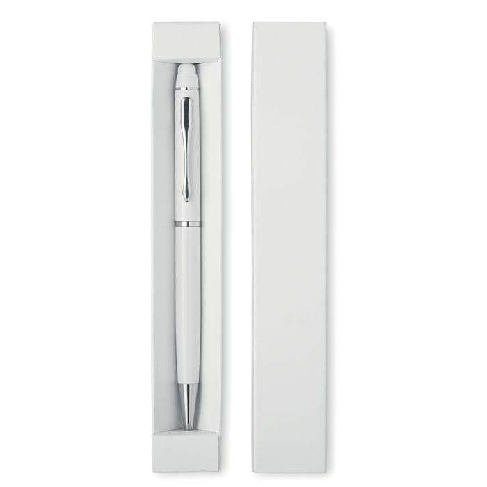 Stylus pen in paper box-WHITE-Tasmania-australia-1